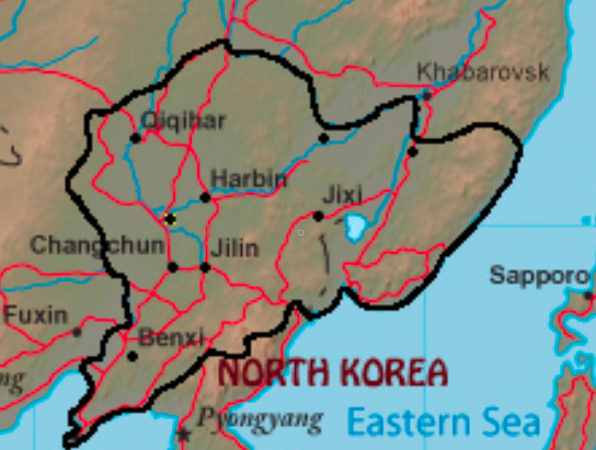 Map of the Kingdom of Balhae + Nation Information