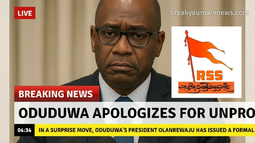 ODUDUWA APOLOGIZES FOR UNPROVOKED ATTACK: President Olanrewaju Extends Sincere Regrets and Proposes Talks