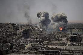The artillery bombing of deadbush