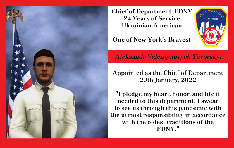 30 January, 2022 - Speech by newly appointed FDNY Chief of Department