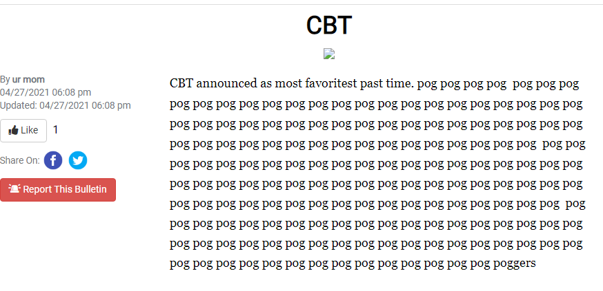 The meaning of CBT is finally revealed!