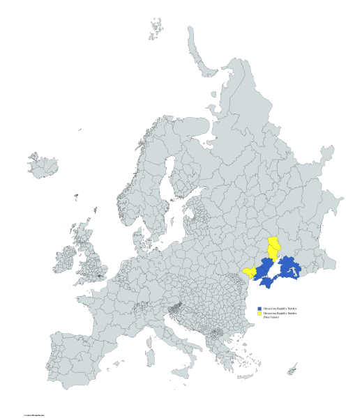 Ukrzaction Republic Borders Established