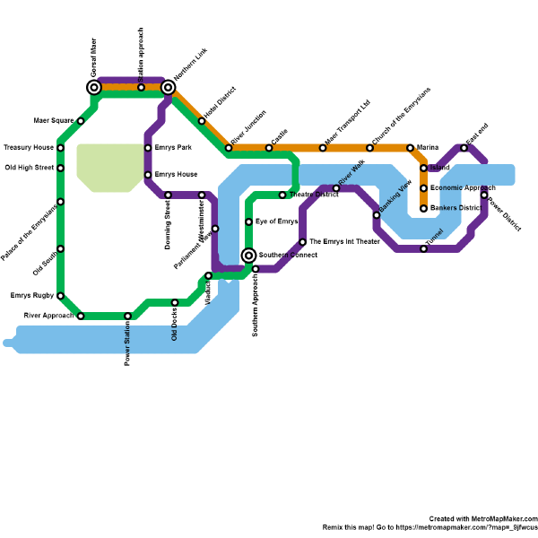Proposed Dinas Emrys Metro Map announced by ETC