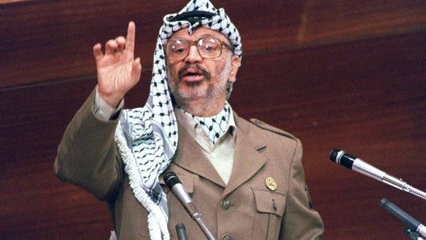 First Speech from the President of the State of Palestine, Yasser Arafat.