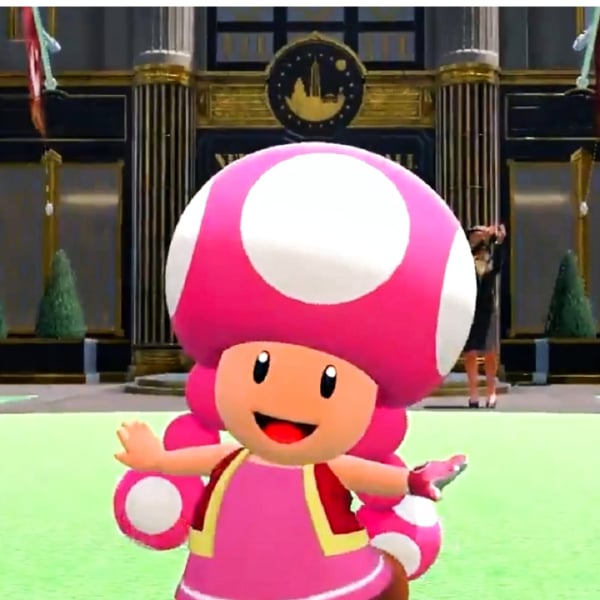 what happened to the worlds only female toad in new donk city