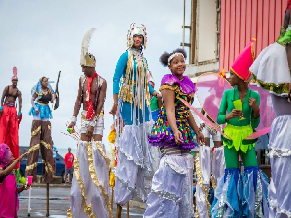 Carnival in The Commonwealth of Dominica capital