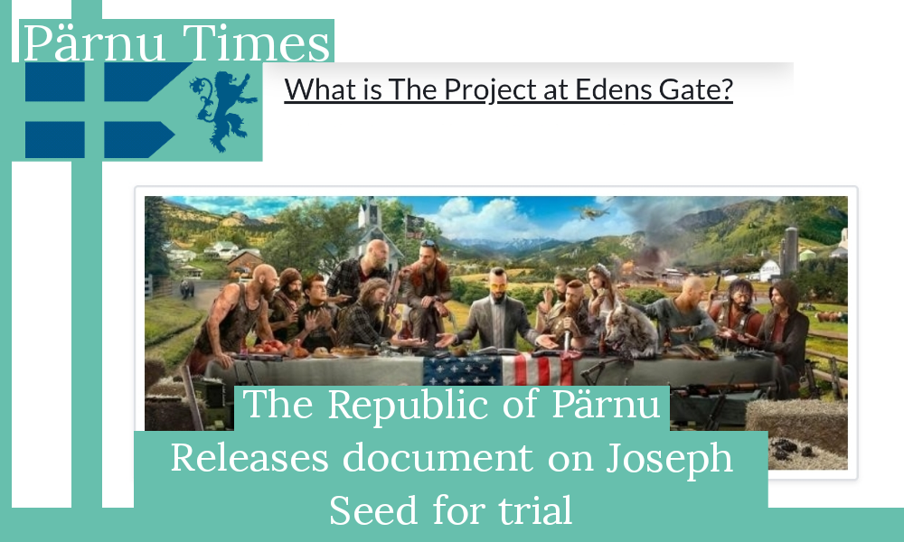 Pärnu releases Joseph Seed document 