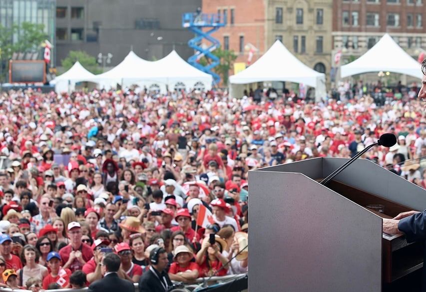 Prime Minister Marc Liu Rallies Ontarians Amid Global War