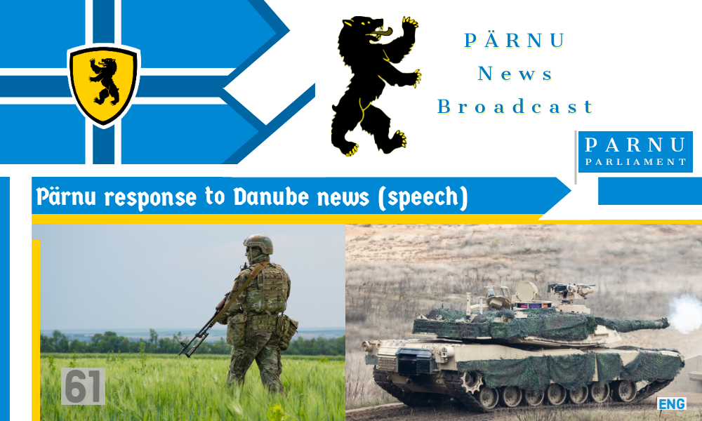 Pärnu response to Danube news