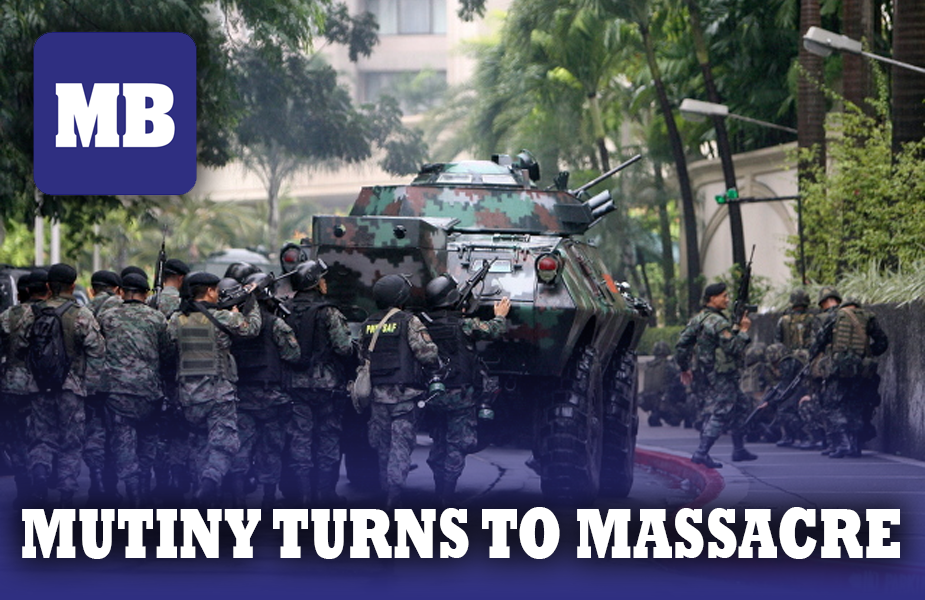 Mutiny turns to Massacre