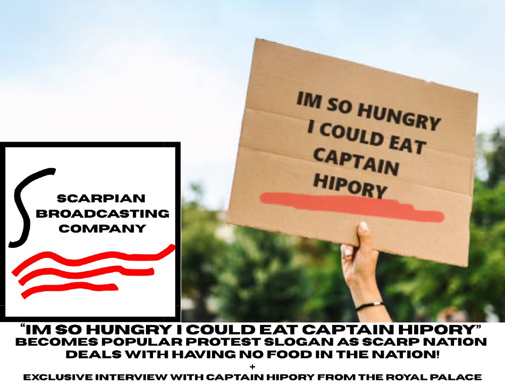 “IM SO HUNGRY I COULD EAT CAPTAIN HIPORY” 