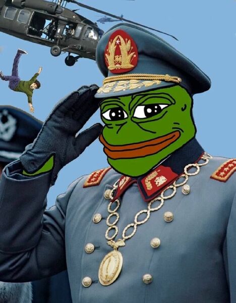 Crowning of Emperor Pepe
