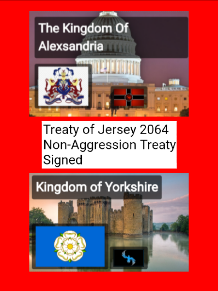Treaty of Jersey 2064 Signed