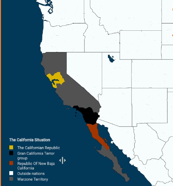 War Rages In California 