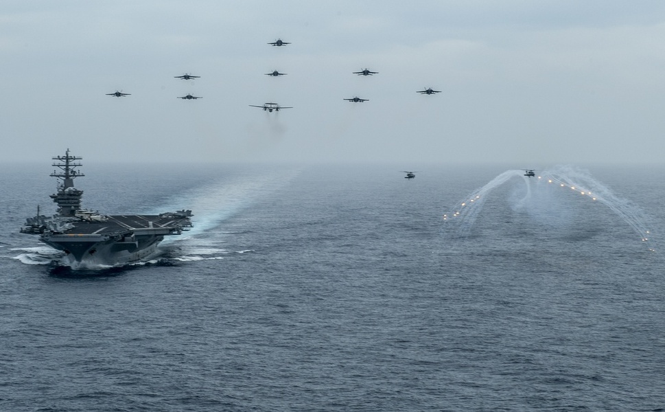 Areulia Holds Naval Exercise In The Tasmanian Sea