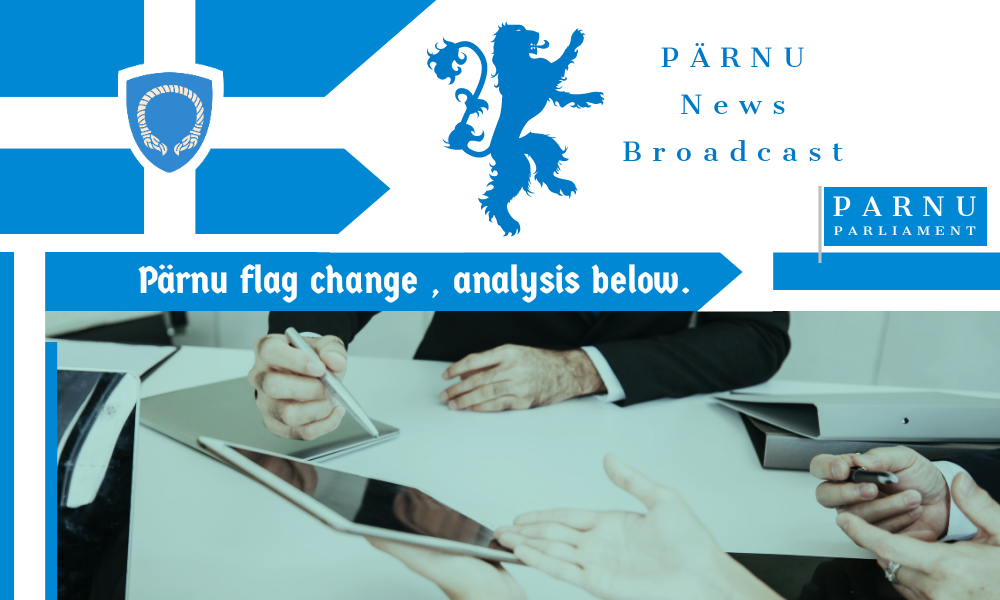 The Republic of Pärnu changes flag