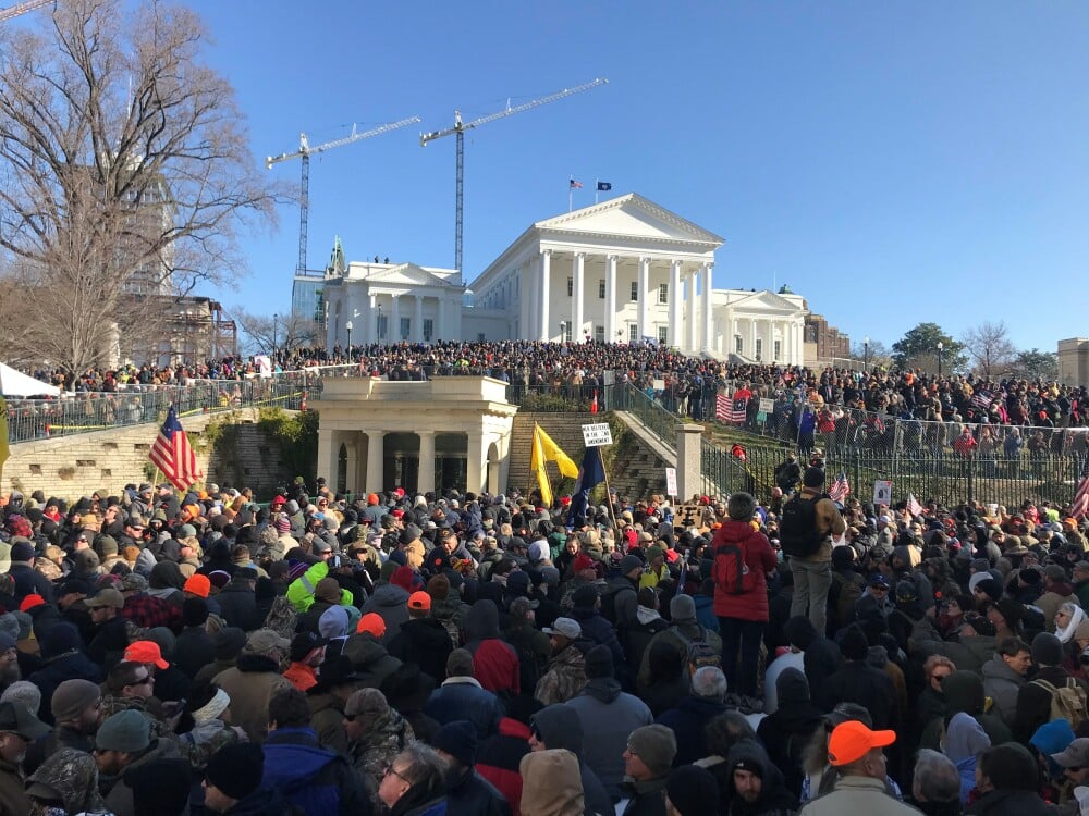 Virginia Residents Raid Richmond in: 