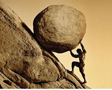 One must imagine Sisyphus happy