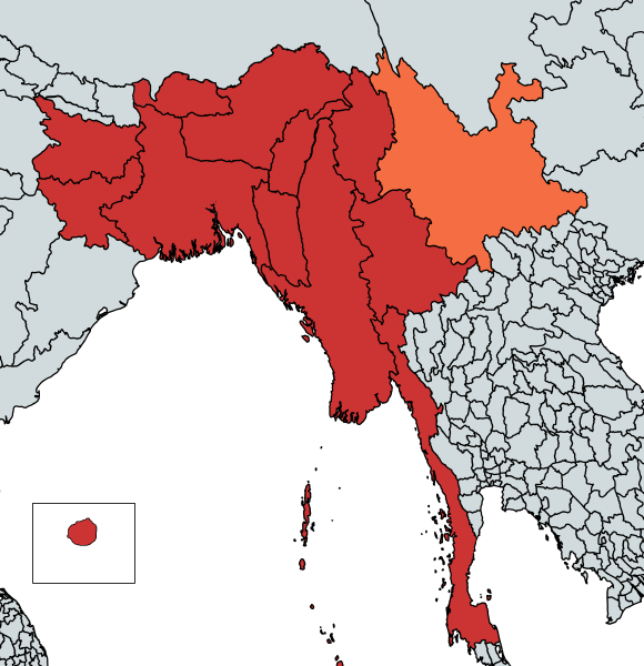 Chittagong state invades Yunnan Province to settle peace and order
