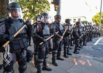 Protests in capitol city Estern due to the government creating more coal mines .