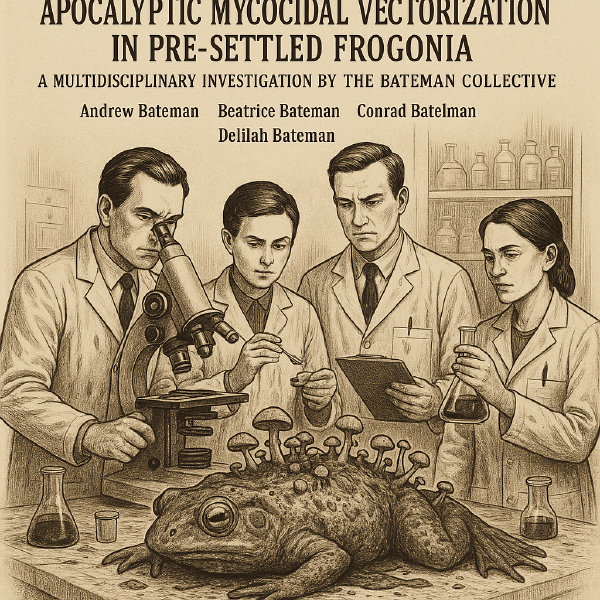 Apocalyptic Mycocidal Vectorization in Pre-Settled Frogonia: A Multidisciplinary Investigation
