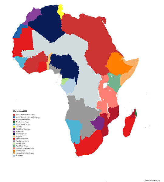 MAP of Africa - final edits | Politics and War