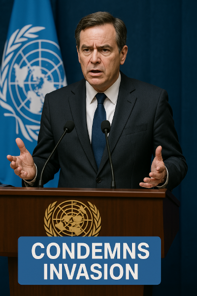 UN Condemns Fourth Molossian Invasion of Rexmania; Calls for Immediate Withdrawal and Global Action