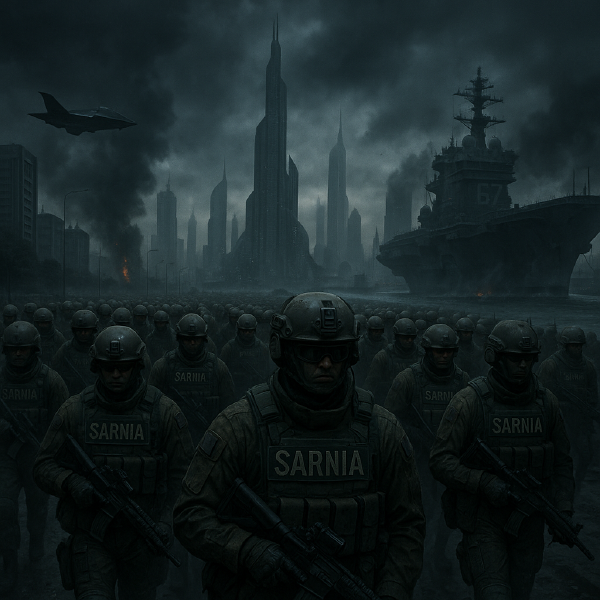 the democratic Republic of sarnia has declared all out war against Marino 