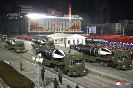 American Samoa shows off largest-ever number of nuclear missiles at nighttime parade