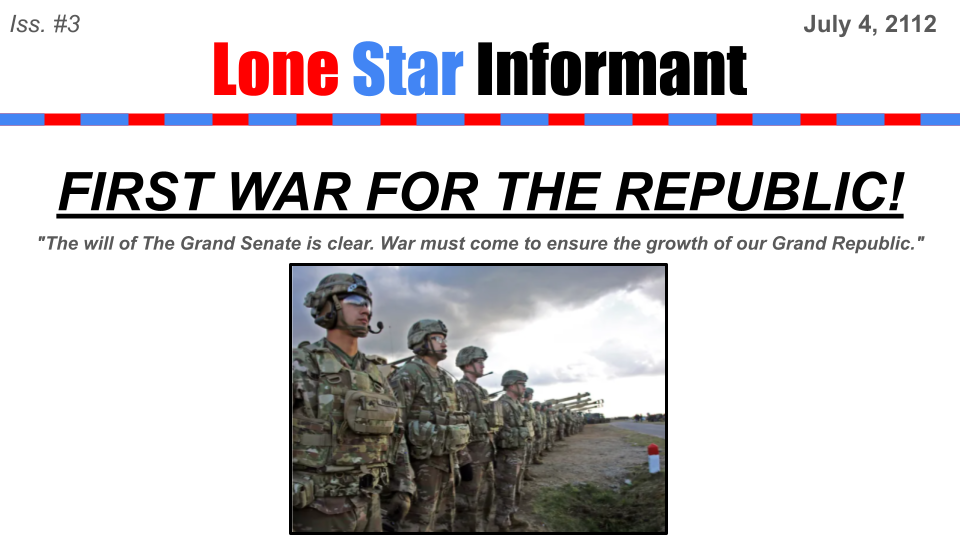 Lone Star Informant Issue #3