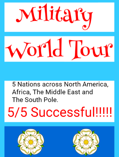 The Military World Tour is 100% Successful!