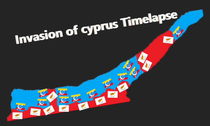 Invasion of cyprus timelapse is out