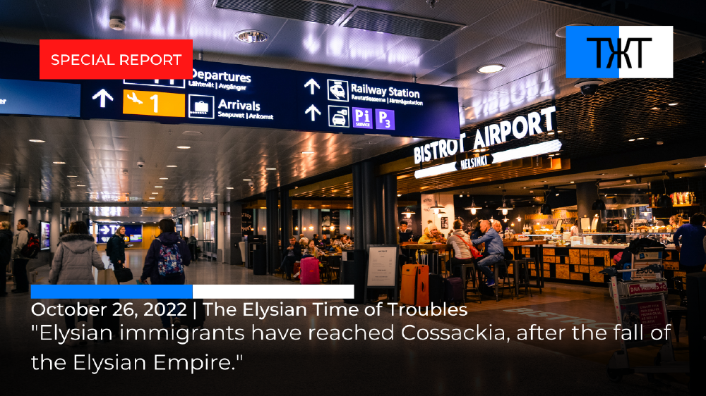 13 Days after Elysian Empire's dissolution, immigration in Cossackia has increased in the past days.