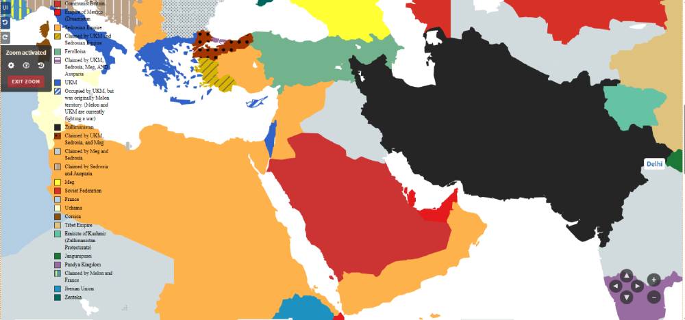 Parsedean Empire returns to roleplay! And annexs Iraq and Kuwait