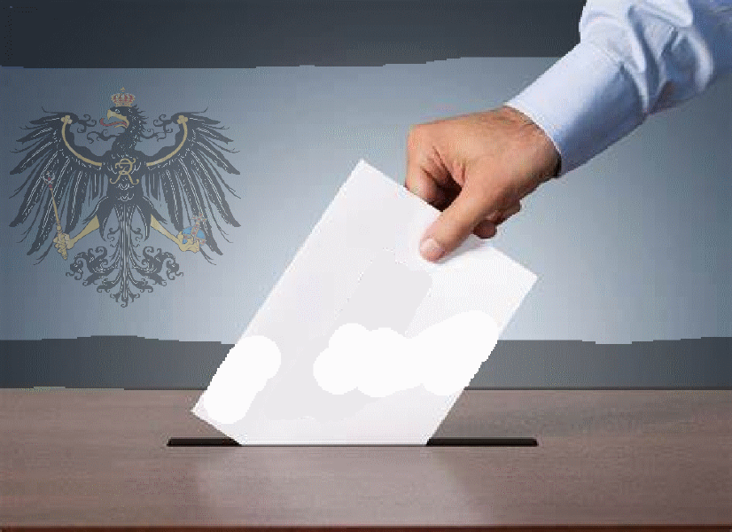 Prussian General Election is being held