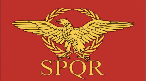 Romes Motto - Senatus Populusque Romanus Royalty Free 