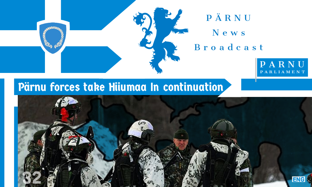 Pärnu forces take Hiiumaa