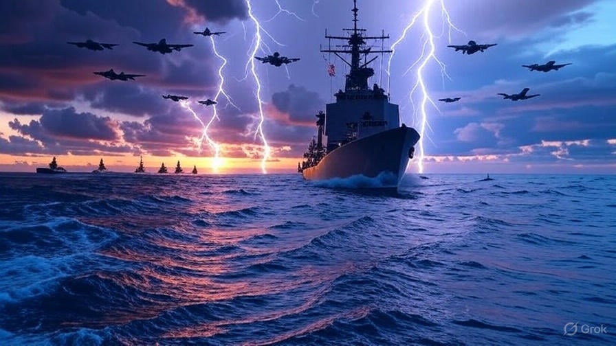 KING OLUBEST'S AIRSTRIKE CRUSHES ENCLAVUS RESISTANCE IN ONGOING WAR 