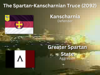 The Spartan-Kanscharnian Turce Treaty was Signed