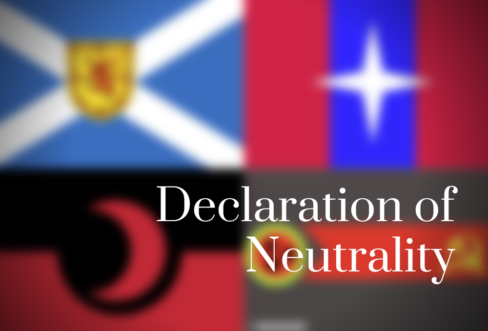 Declaration of Neutrality (and solutions)