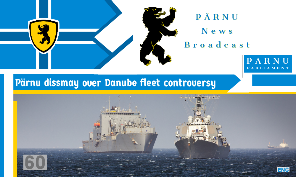 Pärnu dissmay over bad communication from Danube fleet exercise 