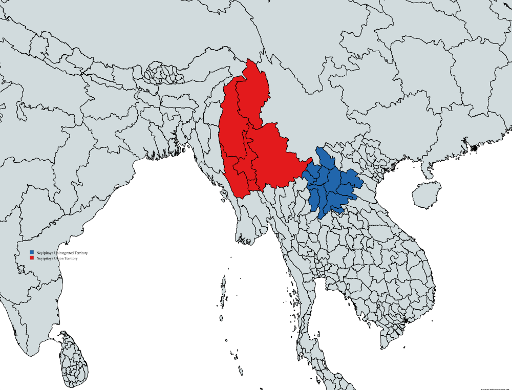 Neyipitoya lay claim on Northern Laos