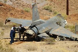 Title: Training F-16 Crashes During Routine Flight; Two Pilots Eject Safely