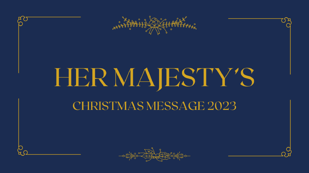 The Empress's Christmas Message 2023