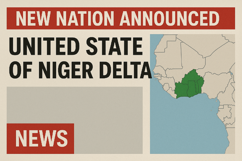 Creation of United States of Niger Delta
