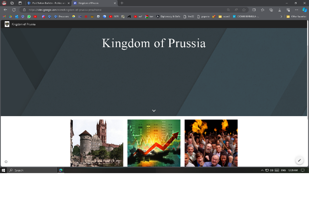 Prussia Home Page is open!