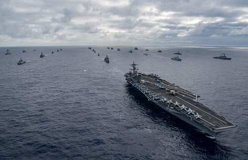 Royal Navy to conduct war games East of Sovereign Order of America’s territorial waters.