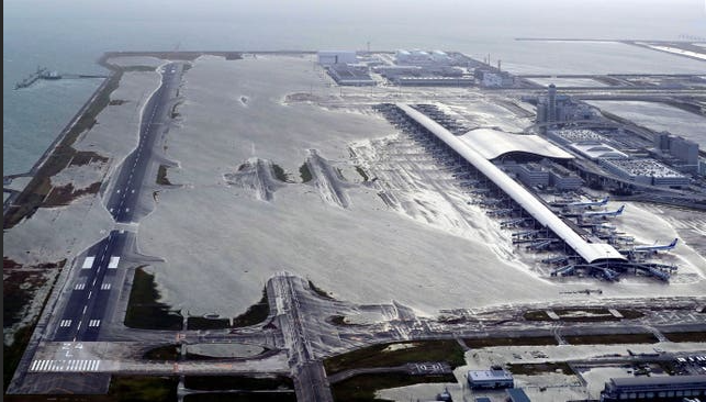 Japanese Isles makes the city Osaka, Kansai international airport rebuilding project starts