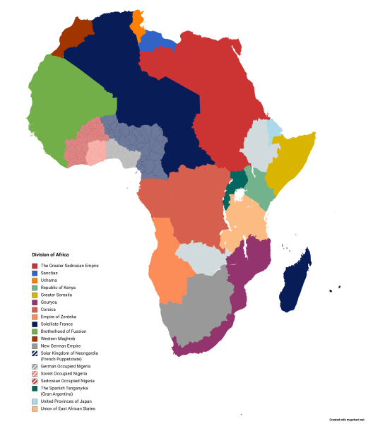 Official map of the Continent of Africa! | Politics and War