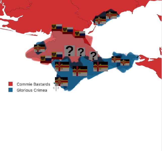 Encirclements in Crimea n More